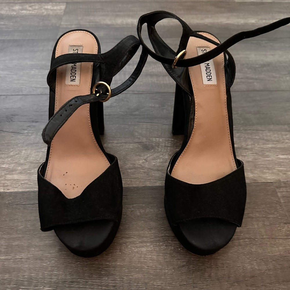 Black Steve Madden heels